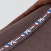 Premier Equine Close Contact Airtechnology Shockproof Wool Dressage Saddle Pad in Brown/Brown Wool – view 6