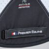 Premier Equine Close Contact Airtechnology Shockproof Wool Dressage Saddle Pad in White/Black Wool – view 5