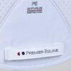Premier Equine Close Contact Airtechnology Shockproof Wool Dressage Saddle Pad in White/Natural Wool – view 5