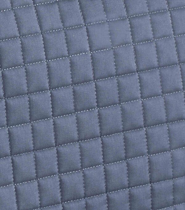 Premier Equine Close Contact Merino Wool European Dressage Saddle Pad in Grey/Black Wool – view 3