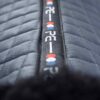 Premier Equine Close Contact Merino Wool European Dressage Saddle Pad in Grey/Black Wool – view 4