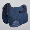Premier Equine Close Contact Merino Wool European Dressage Saddle Pad in Navy/Navy Wool – view 1
