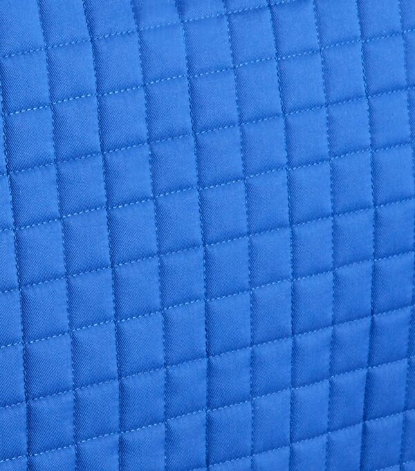 Premier Equine Close Contact Merino Wool European Dressage Saddle Pad in Royal Blue/Navy Wool – view 4
