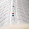Premier Equine Close Contact Merino Wool European Dressage Saddle Pad in White/Natural Wool – view 4