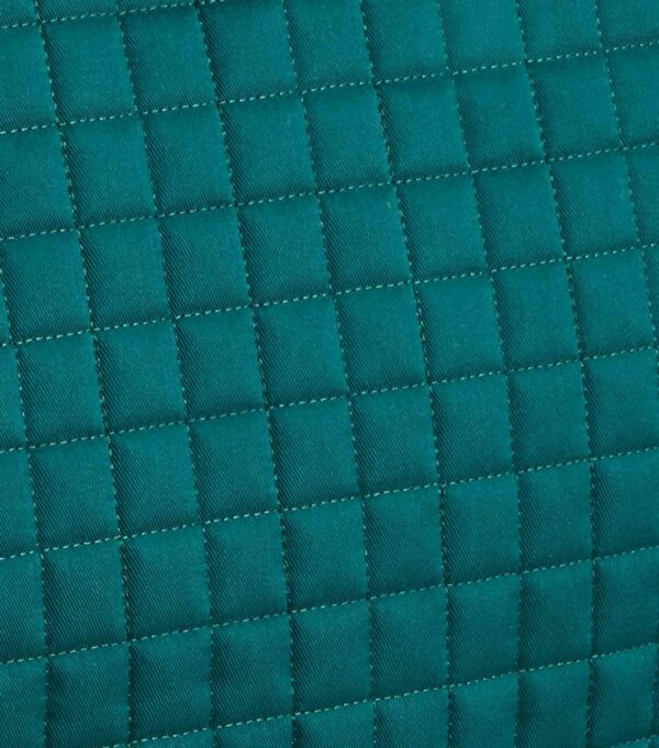 Premier Equine Close Contact Merino Wool European GP/Jump Saddle Pad in Green/Green Wool – view 4