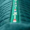 Premier Equine Close Contact Merino Wool European GP/Jump Saddle Pad in Green/Green Wool – view 6