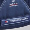 Premier Equine Close Contact Merino Wool European GP/Jump Saddle Pad in Navy/Natural Wool – view 5