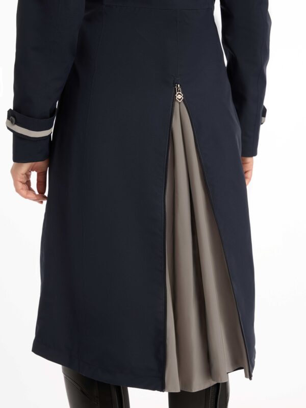 LeMieux Amelie Waterproof Lightweight Riding Coat in Navy – view 3