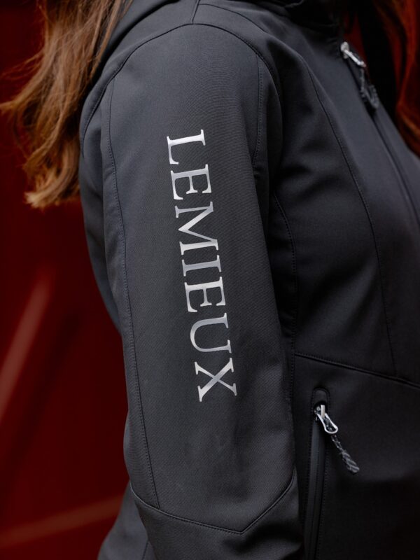 LeMieux Celine Soft Shell Jacket in Black – view 5