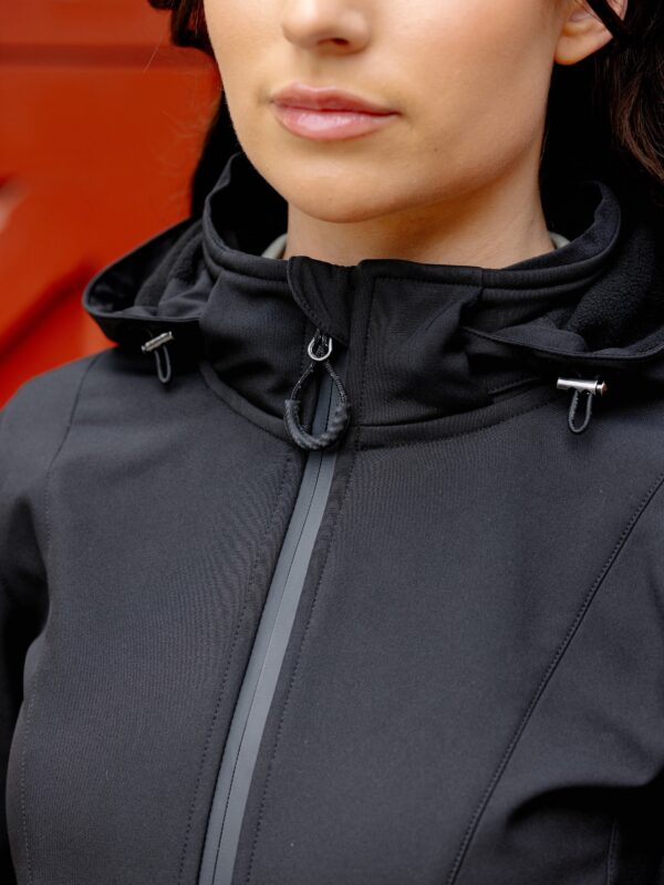 LeMieux Celine Soft Shell Jacket in Black – view 4