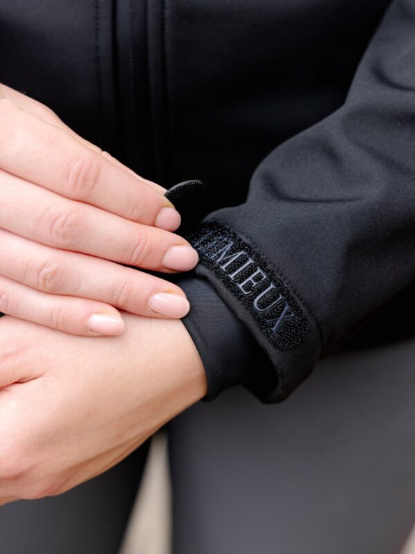 LeMieux Celine Soft Shell Jacket in Black – view 3
