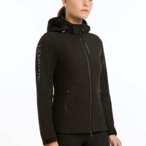 LeMieux Celine Soft Shell Jacket in Black – view 1