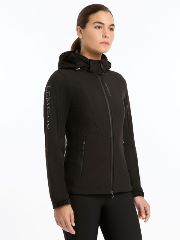LeMieux Celine Soft Shell Jacket in Black – view 1