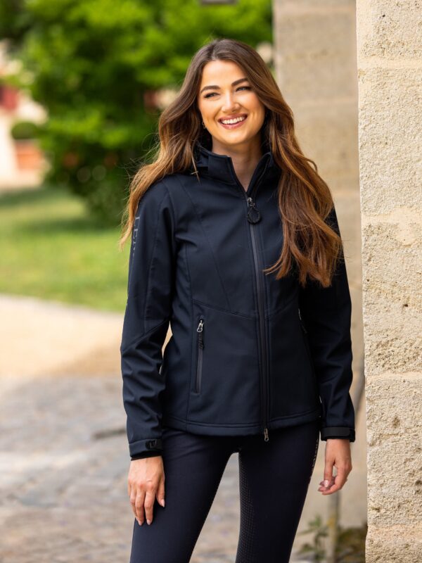 LeMieux Celine Soft Shell Jacket in Navy - view 4