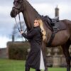 LeMieux Amelie Waterproof Lightweight Riding Coat in Black - view 3