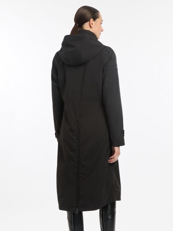 LeMieux Amelie Waterproof Lightweight Riding Coat in Black - view 2