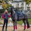 LeMieux Suede Dressage Square in Cinder - view 3