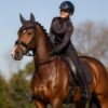 LeMieux Suede Dressage Square in Cinder - view 4