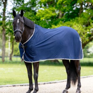 LeMieux Competition Scrim Cooler Rug in Navy – view 1