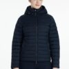 LeMieux Rose Hooded Puffer Jacket in Navy – view 1