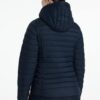LeMieux Rose Hooded Puffer Jacket in Navy – view 2