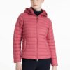 LeMieux Rose Hooded Puffer Jacket in Cranberry - view 1