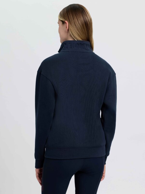 LeMieux Keira Quarter Neck Sweat in Navy – view 4