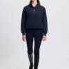 LeMieux Keira Quarter Neck Sweat in Navy – view 3