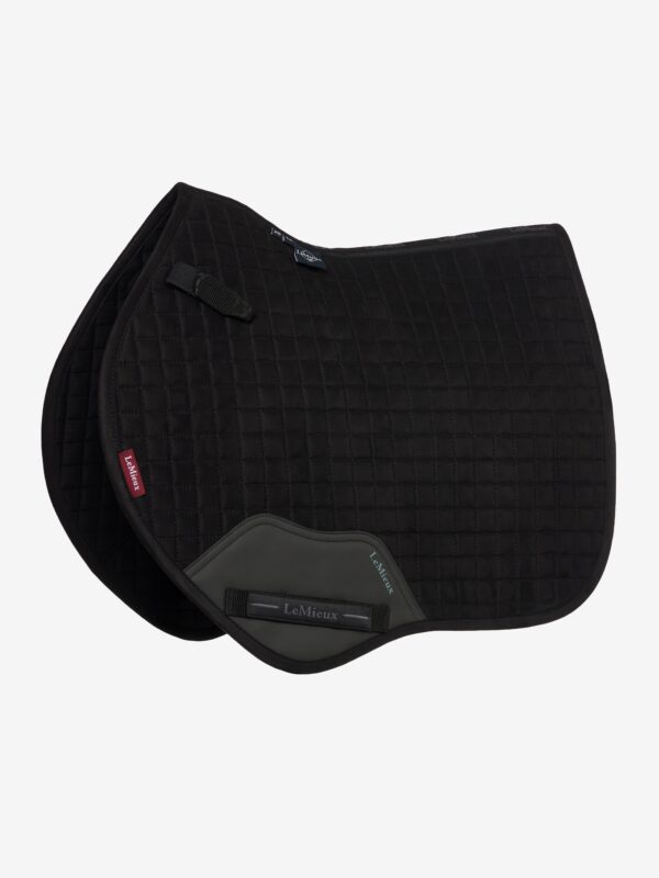 LeMieux Mini Suede Close Contact Square in Black - view 1