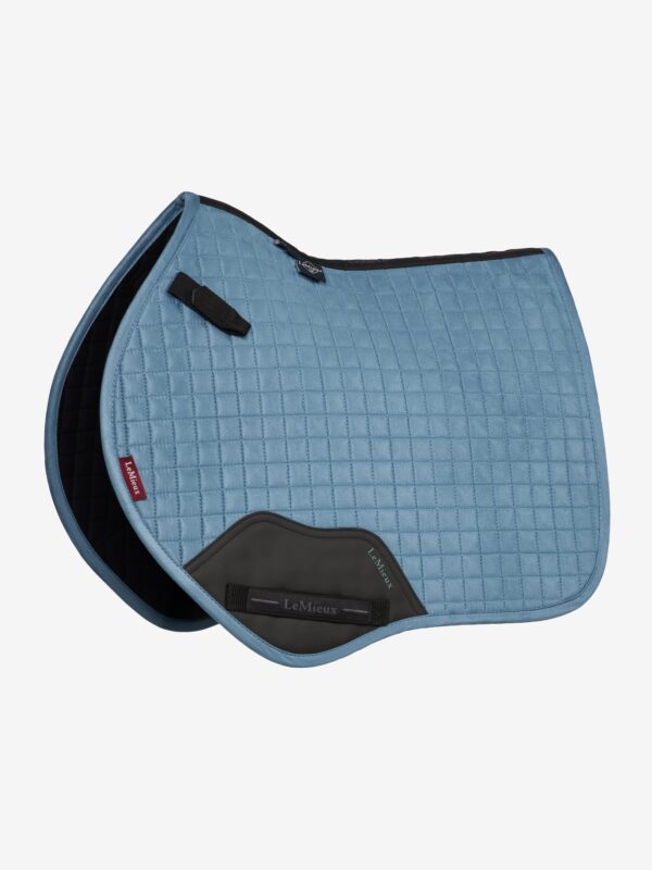 LeMieux Mini Suede Close Contact Square in Ice Blue - view 1