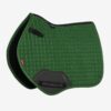 LeMieux Mini Suede Close Contact Square in Hunter Green - view 1