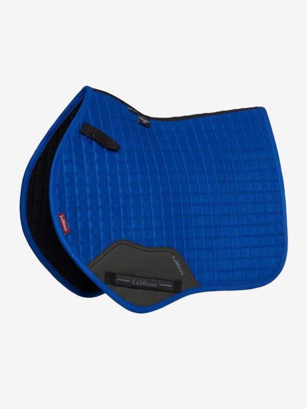 LeMieux Mini Suede Close Contact Square in Benetton Blue - view 1