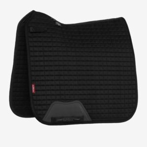 LeMieux Suede Dressage Square in Black – view 1