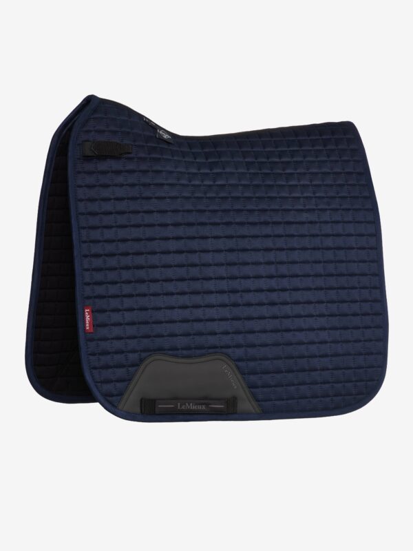 LeMieux Suede Dressage Square in Navy - view 2