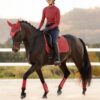 LeMieux Suede Dressage Square in Russet - view 3