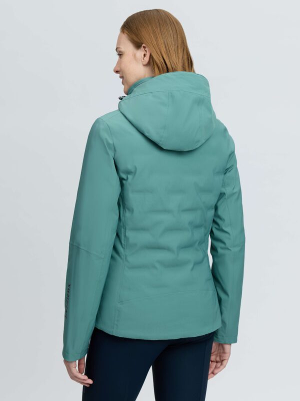 LeMieux Brooke 3 in 1 Waterproof Hybrid Jacket in Aloe - view 3