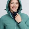 LeMieux Brooke 3 in 1 Waterproof Hybrid Jacket in Aloe - view 4