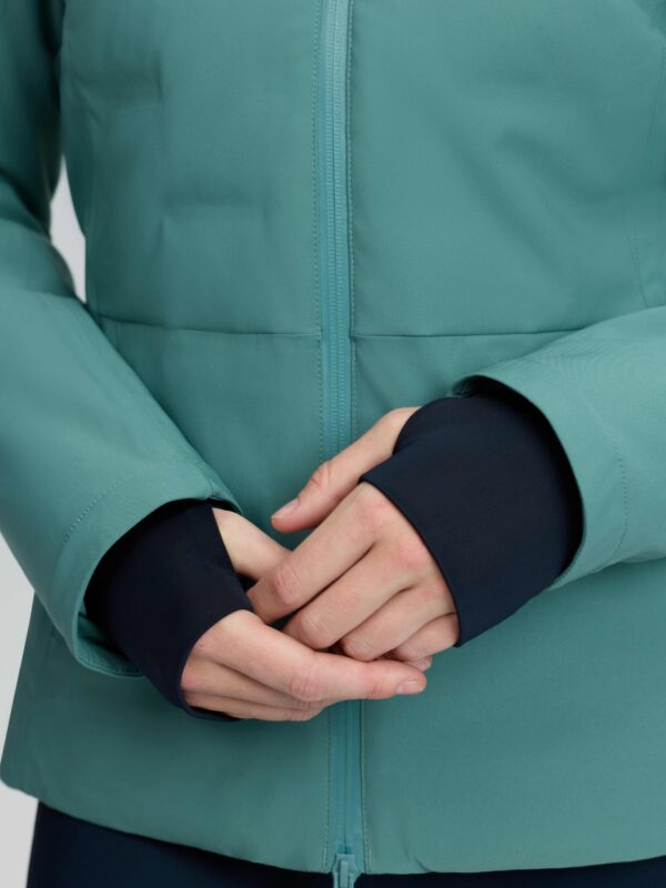LeMieux Brooke 3 in 1 Waterproof Hybrid Jacket in Aloe - view 6