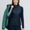 LeMieux Brooke 3 in 1 Waterproof Hybrid Jacket in Aloe - view 5