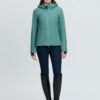 LeMieux Brooke 3 in 1 Waterproof Hybrid Jacket in Aloe - view 7