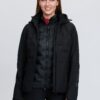 LeMieux Brooke 3 in 1 Waterproof Hybrid Jacket in Black - view 1