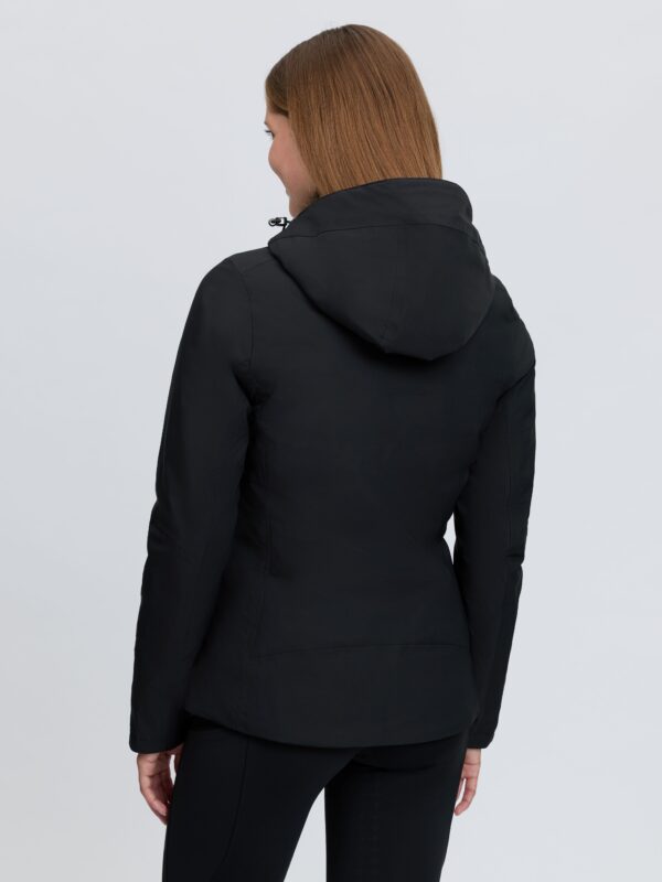 LeMieux Brooke 3 in 1 Waterproof Hybrid Jacket in Black - view 3