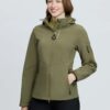 LeMieux Celine Soft Shell Jacket in Willow Green - view 1