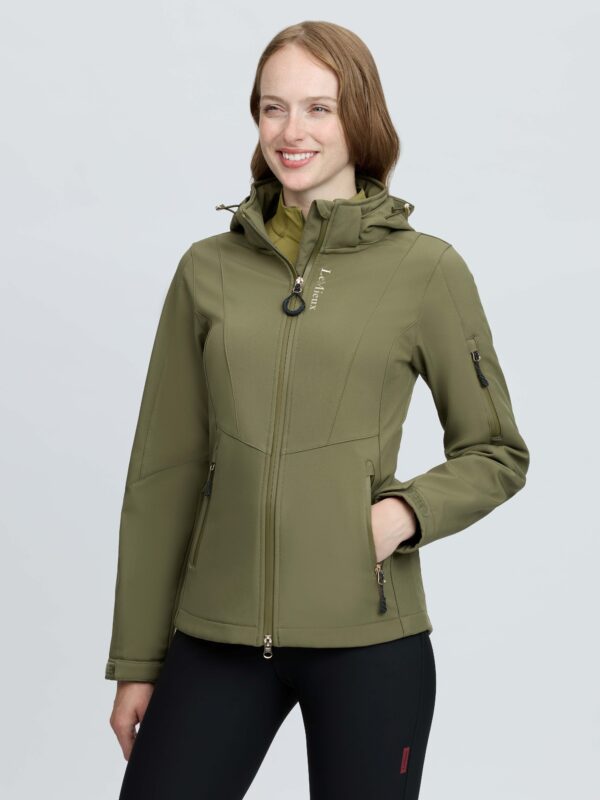 LeMieux Celine Soft Shell Jacket in Willow Green - view 1
