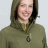 LeMieux Celine Soft Shell Jacket in Willow Green - view 2