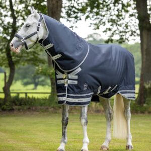 LeMieux Arika Featherweight Rug 0g in Navy – view 1