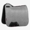LeMieux Suede Dressage Square in Grey - view 2