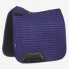 LeMieux Suede Dressage Square in Ink Blue - view 2