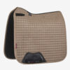 LeMieux Suede Dressage Square in Mink - view 1