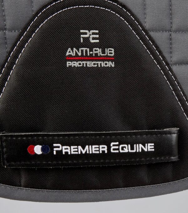 Premier Equine Close Contact Tech Grip Pro Anti-Slip GP/Jump Saddle Pad in Grey – view 6